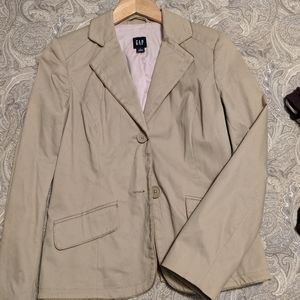 Light Tan Gap Blazer